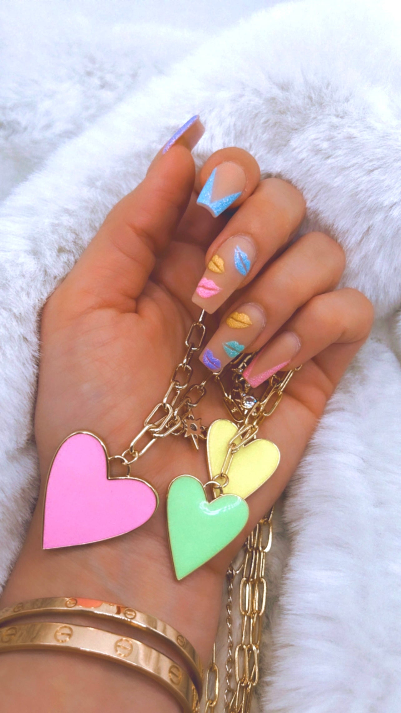 Yellow Heart Necklace