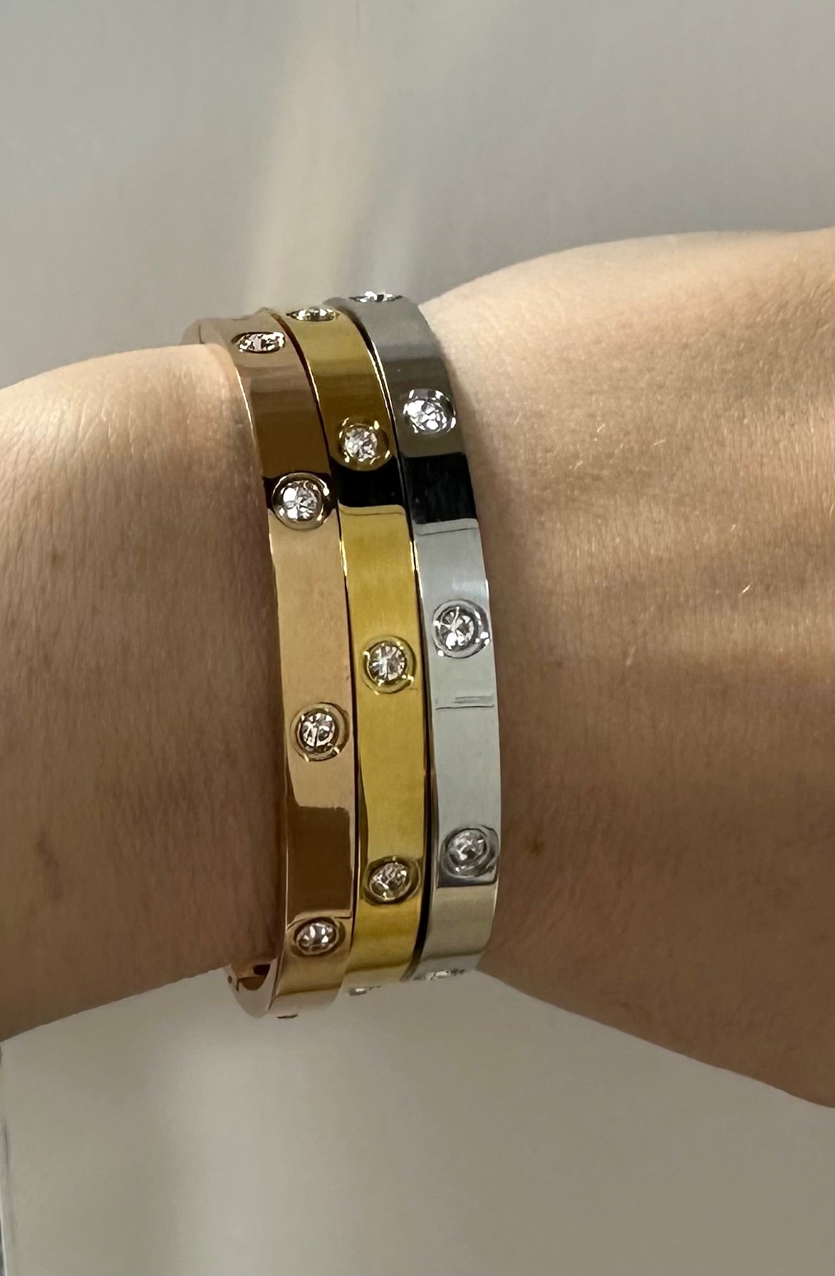 Bangle- Rose gold, Gold, Silver
